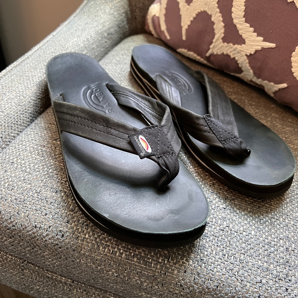 Rainbow Sandals Double-layer Premier Leather Sandals – W8